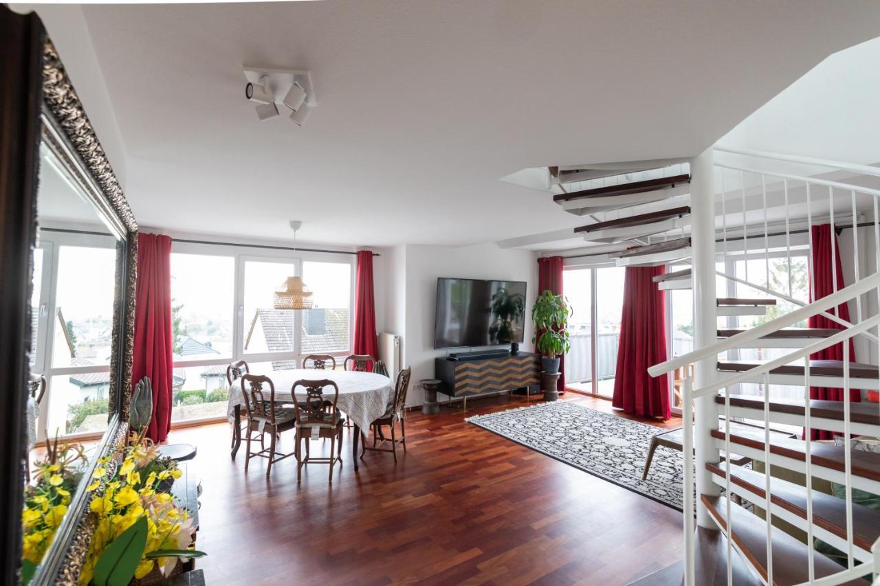 The Beverly Hills Of Frankfurt In Hofheim Penthouse Or Garden Dış mekan fotoğraf